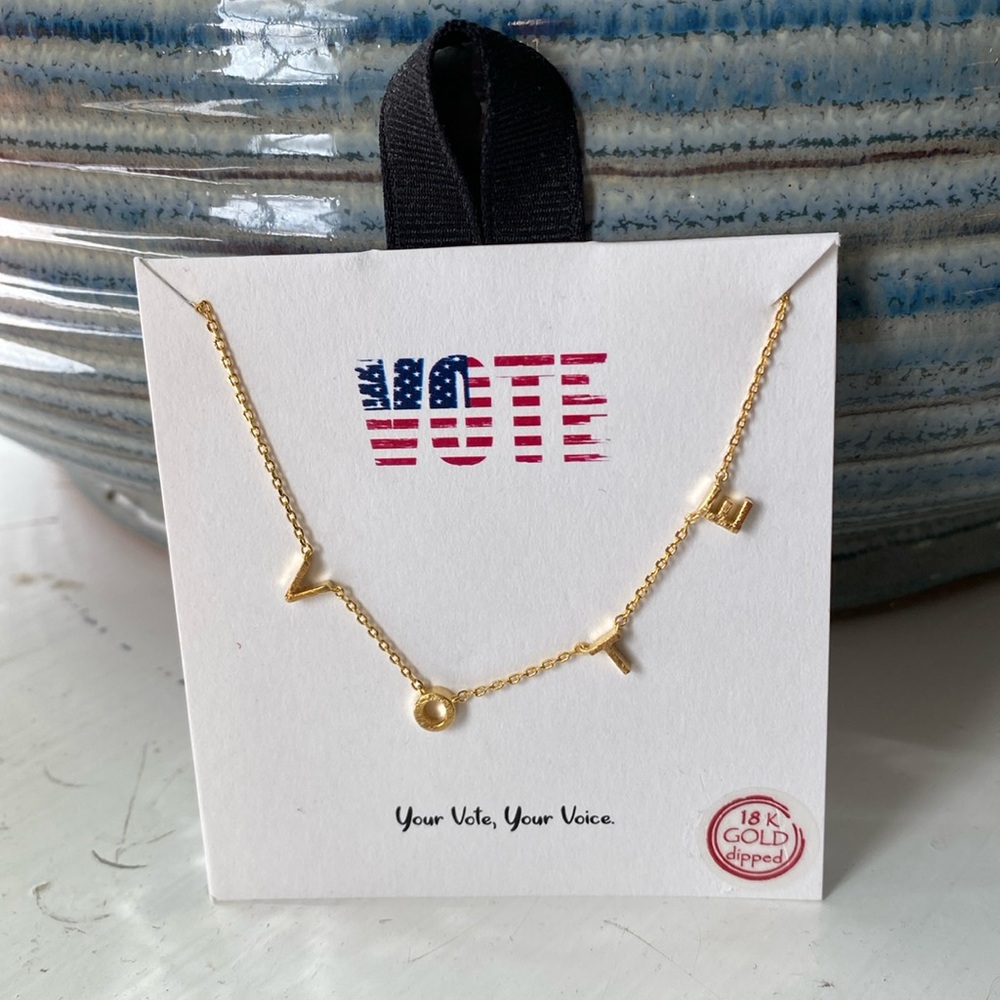 VOTE necklace